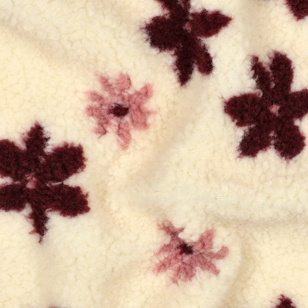 0.5m Teddystoff Jacquard Flowers