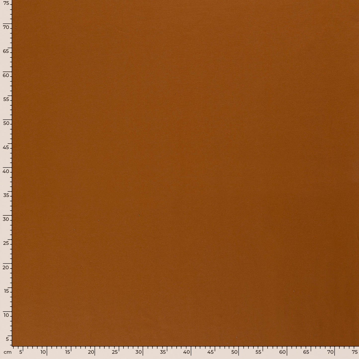RESTSTÜCK 100cm Bio French Terry karamell