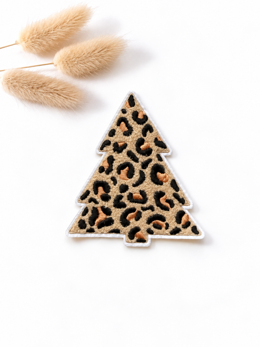 Chenille Patch: Leo Christmas | 12x11cm