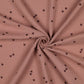0.5m Musselin Herzen mocha
