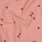 0.5m Musselin Herzen blush