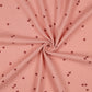 0.5m Musselin Herzen blush