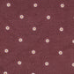 0.5m Teddystoff Blumenstickerei rosa