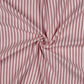 0.5m Musselin Streifen rose