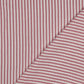 0.5m Musselin Streifen rose