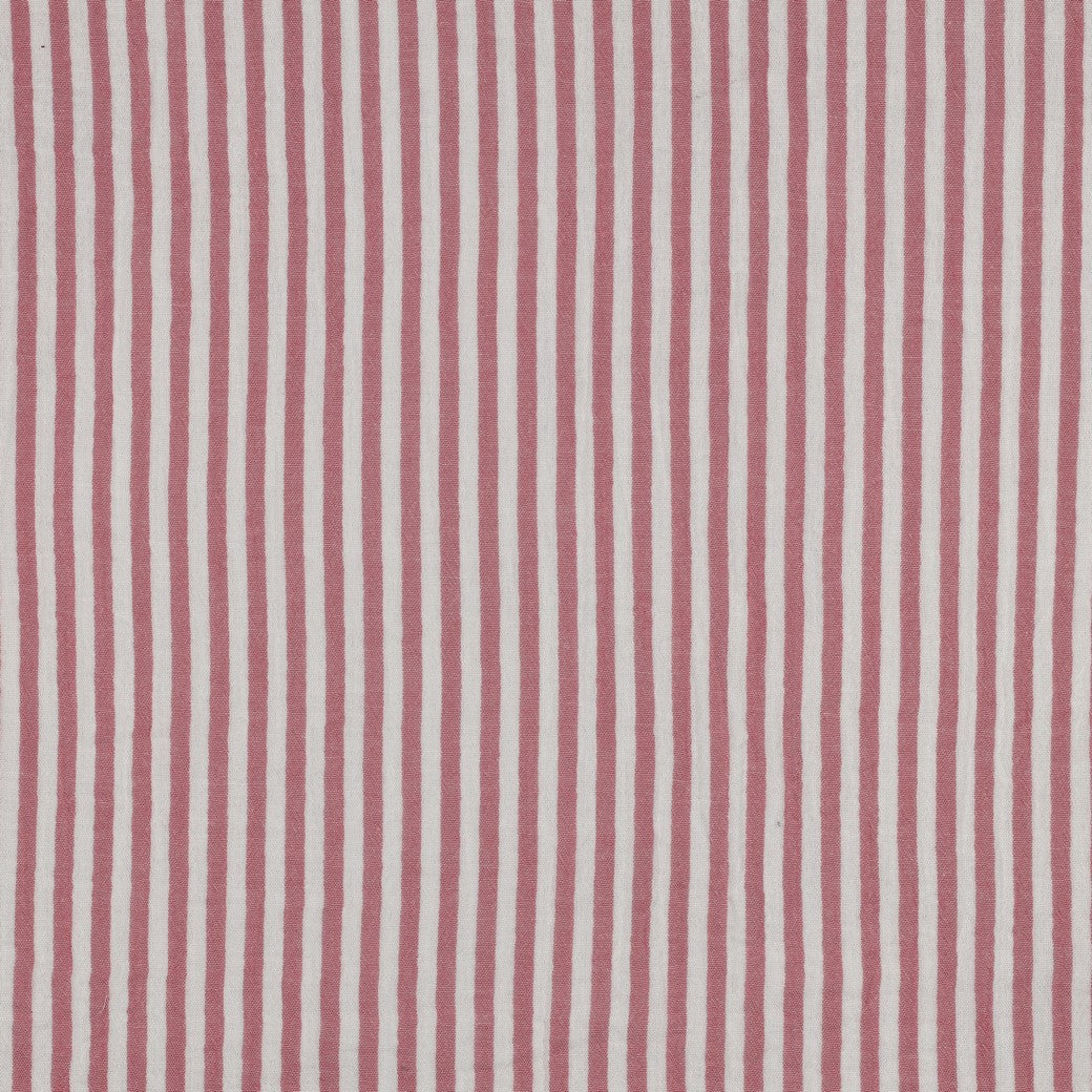 0.5m Musselin Streifen rose