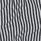 0.5m Musselin Streifen navy