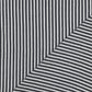 0.5m Musselin Streifen navy
