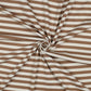 0.5m Rippjersey breit Streifen zimt