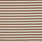 0.5m Rippjersey breit Streifen zimt