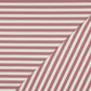 0.5m French Terry Streifen rosa