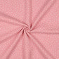 0.5m Musselin Punkte rose