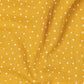 0.5m Musselin Punkte ocker