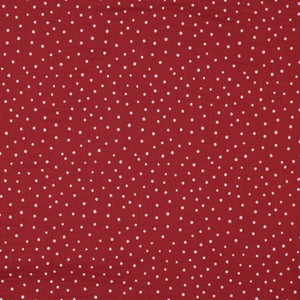 0.5m Musselin Punkte beere