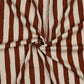 0.5m Rippjersey Streifen natur-dunkelrot