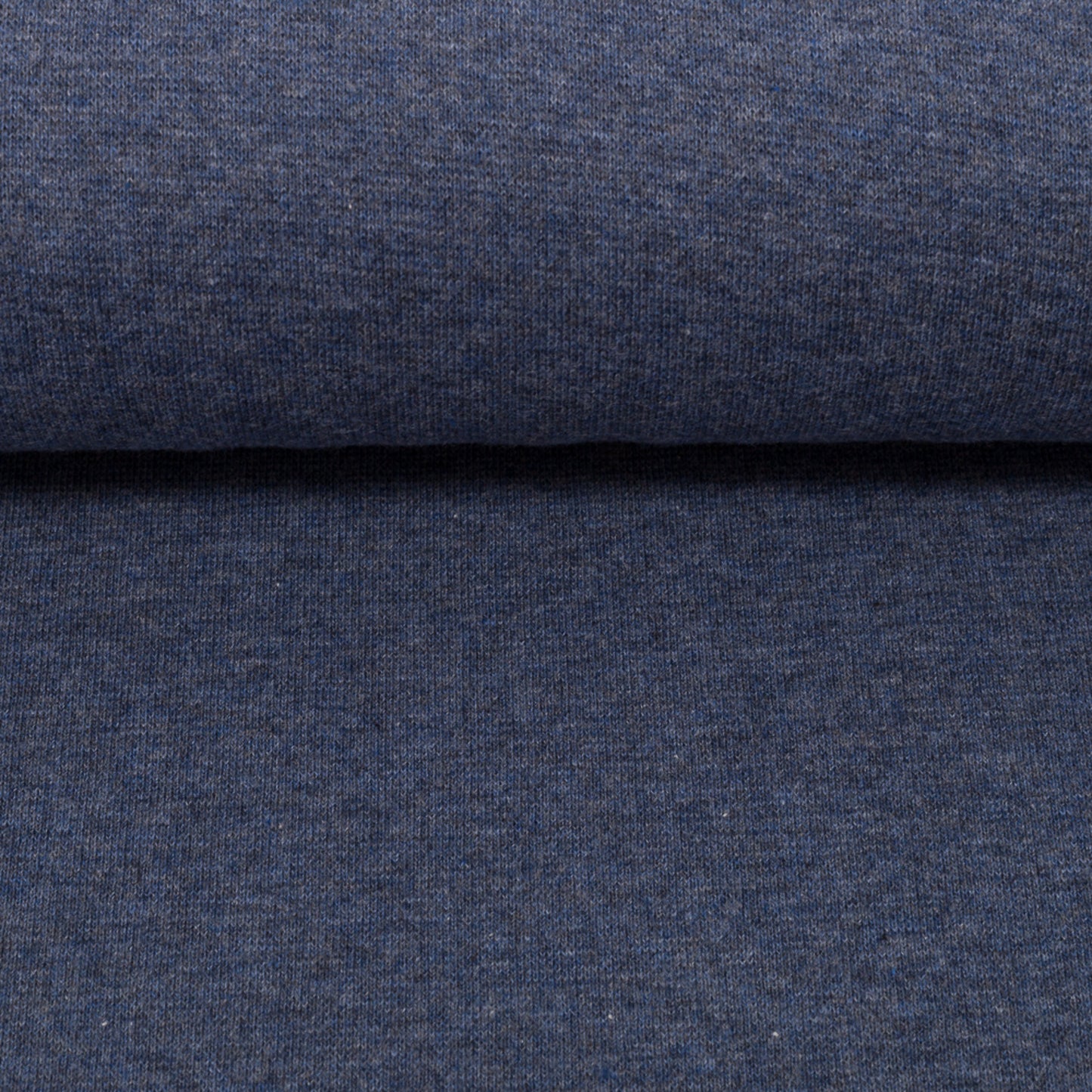 0.5m Bündchen XL dunkelblau-melange