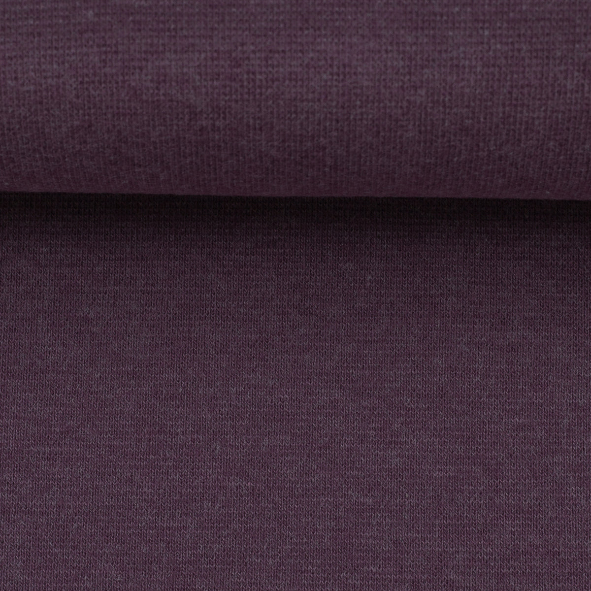 0.5m Bündchen XL violett-melange