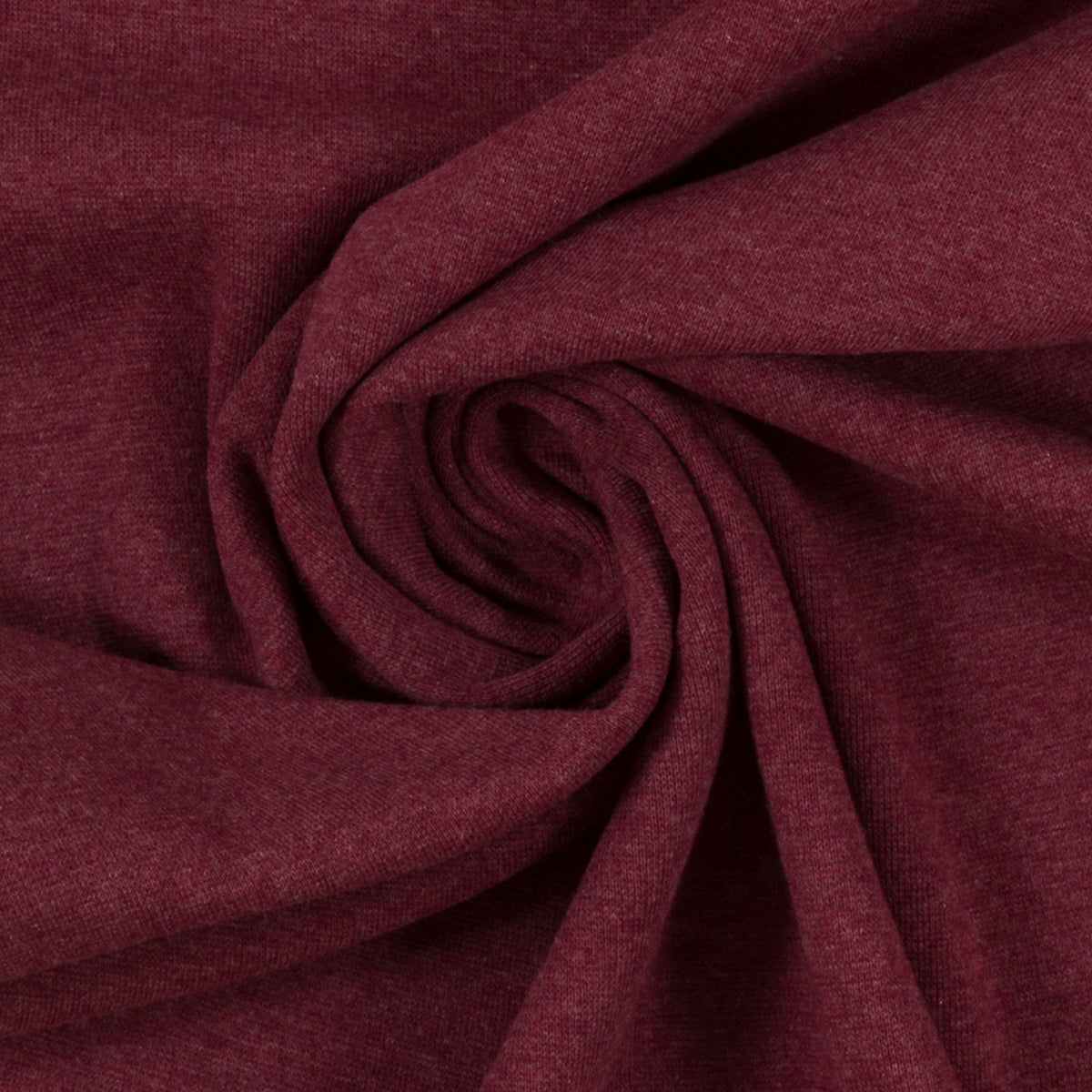 0.5m Bündchen XL bordeaux-melange