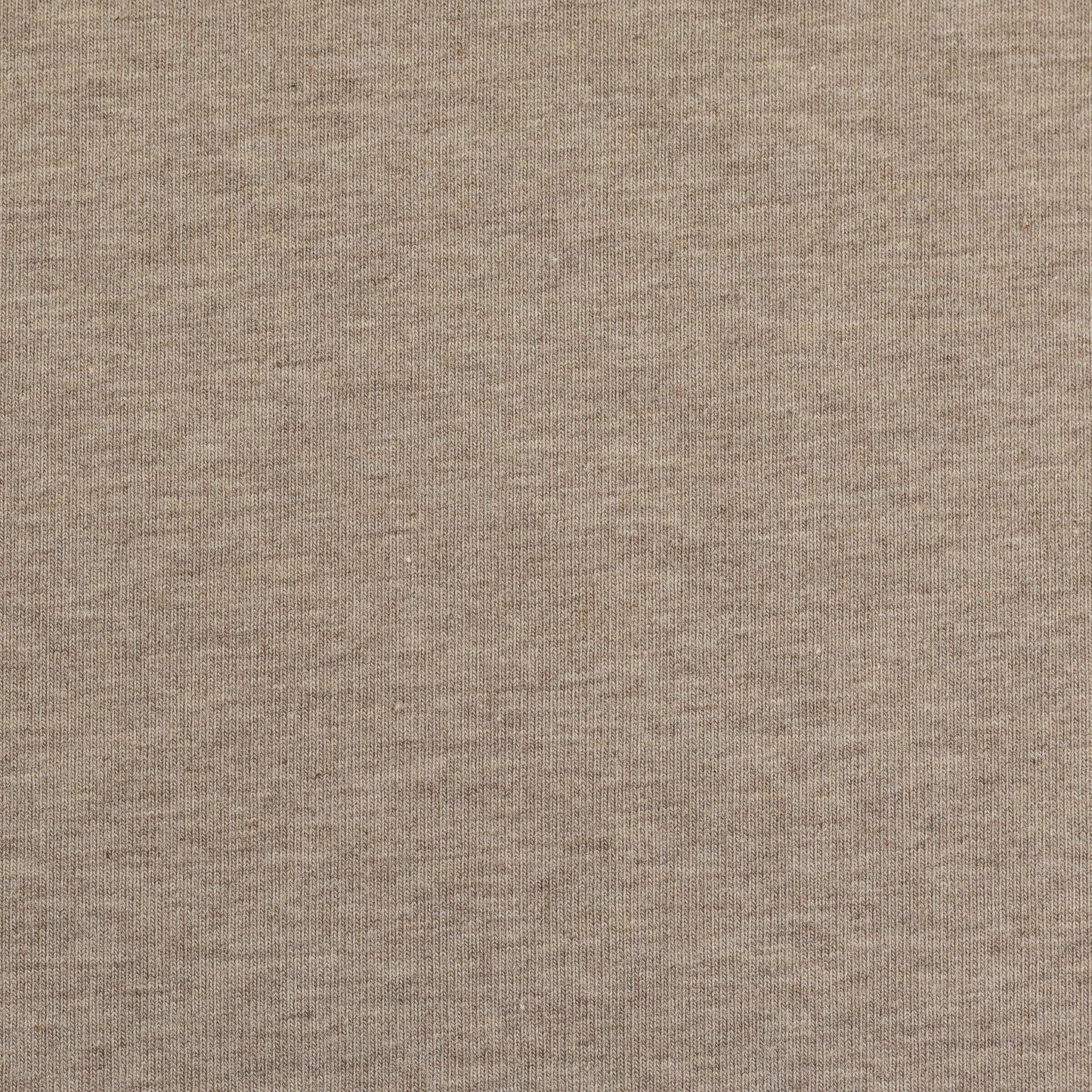 0.5m French Terry beige-melange