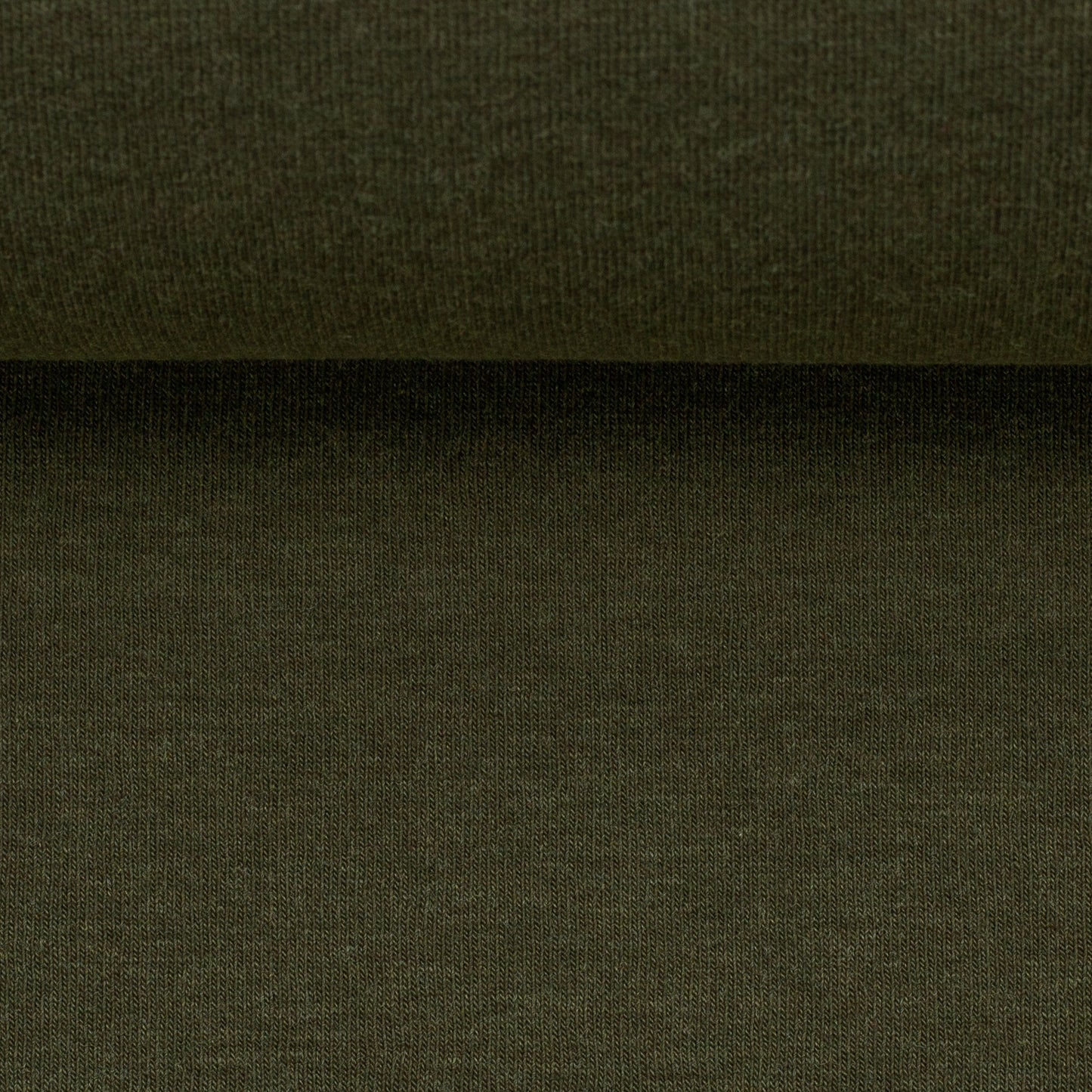 0.5m French Terry khaki-melange