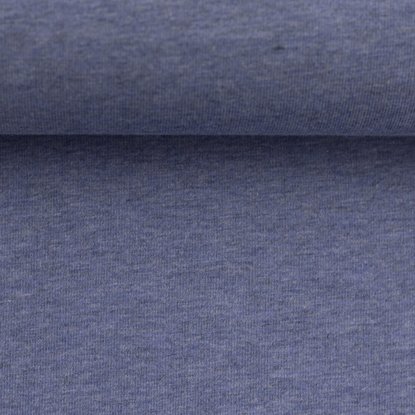 0.5m Jersey blau-melange