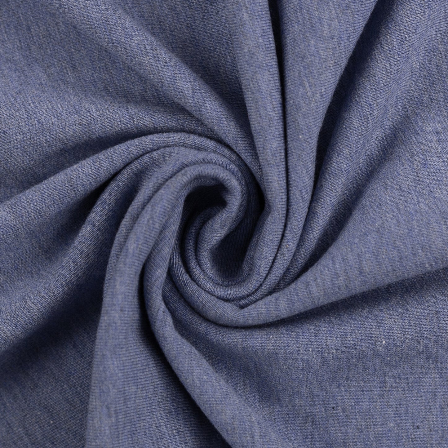 0.5m Jersey blau-melange
