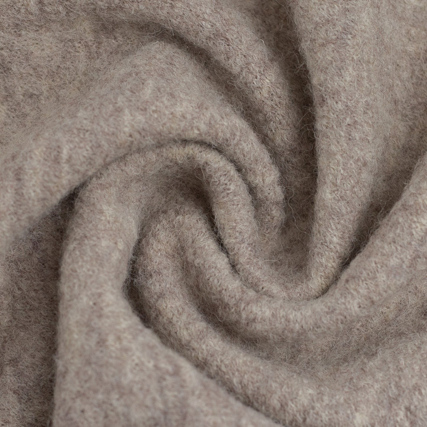 RESTSTÜCK 100cm Walkloden NAOMI beige-meliert