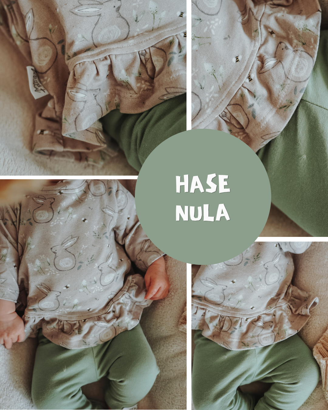 0.5m BIO French Terry Hase Nula *VORBESTELLUNG*
