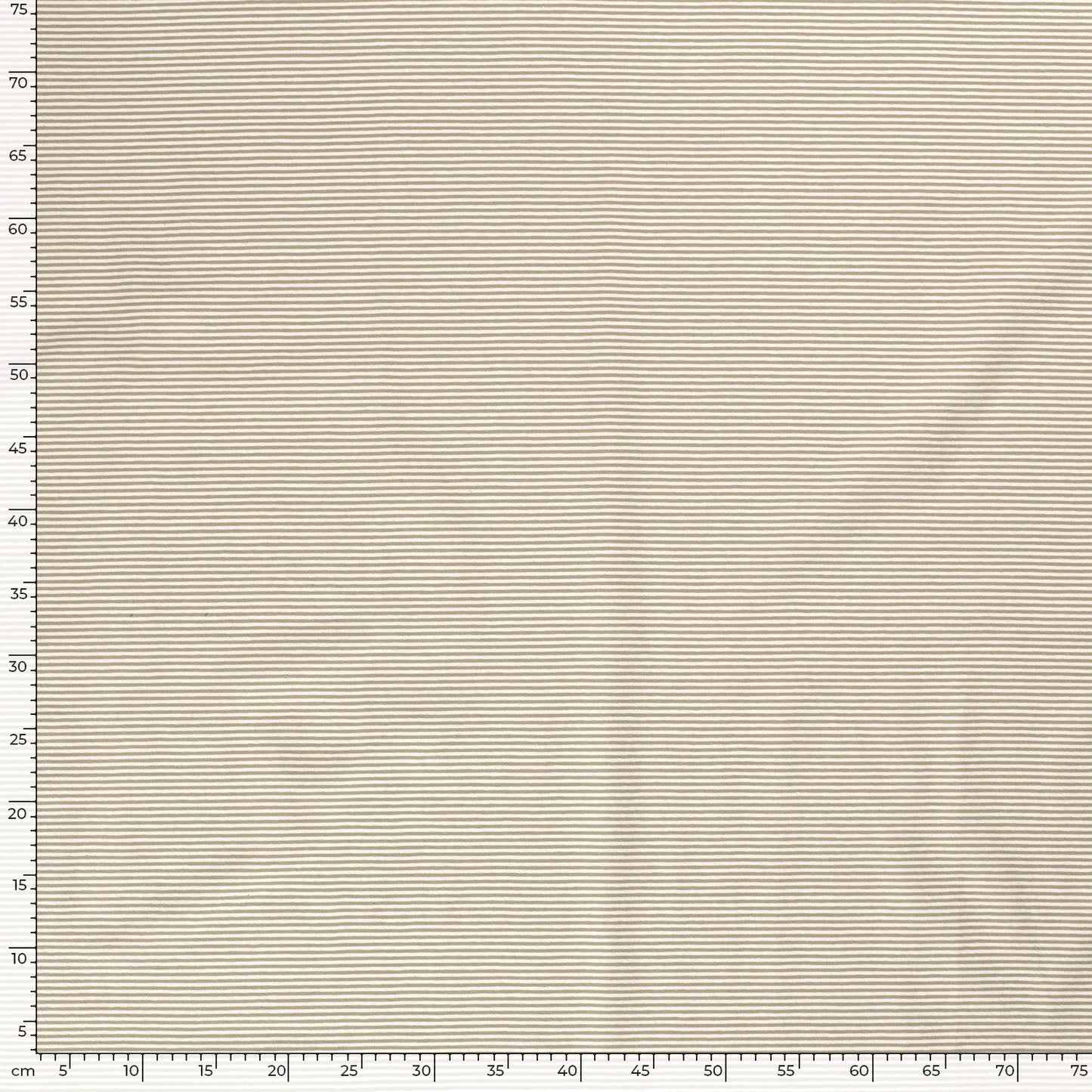 0.5m Jersey Streifen olivgrün