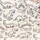 0.5m BIO French Terry Dinos ink *STOFFÜBERSICHT*