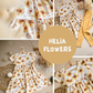 0.5m Biojersey Helia Flowers