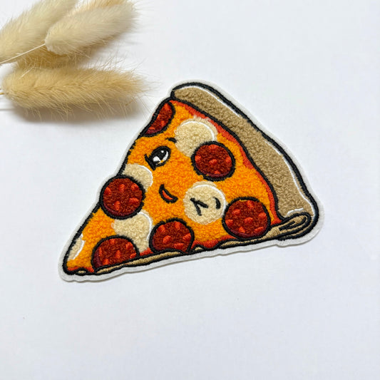 Chenille Patch: Pizza Salami | 11x11cm