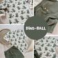 0.5m BIO French Terry Dino-Ball *STOFFÜBERSICHT*