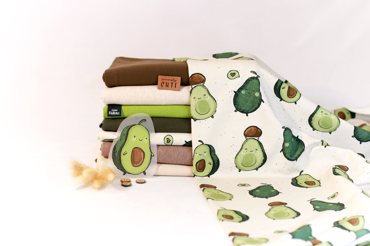 0.5m BIO French Terry Avocado