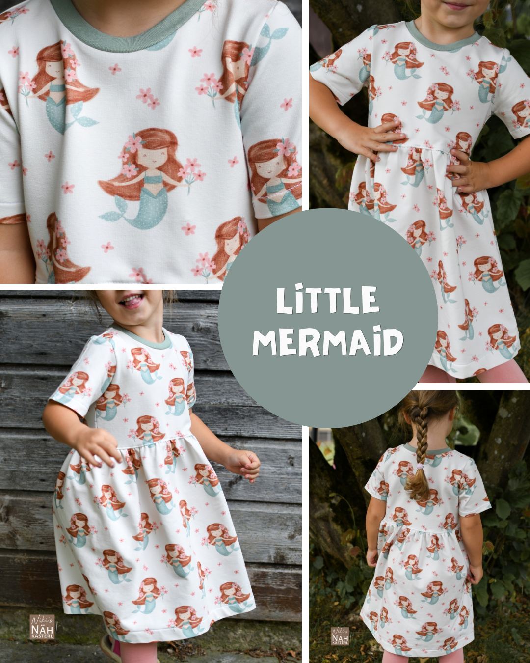 0.5m BIO French Terry Little Mermaid *STOFFÜBERSICHT*