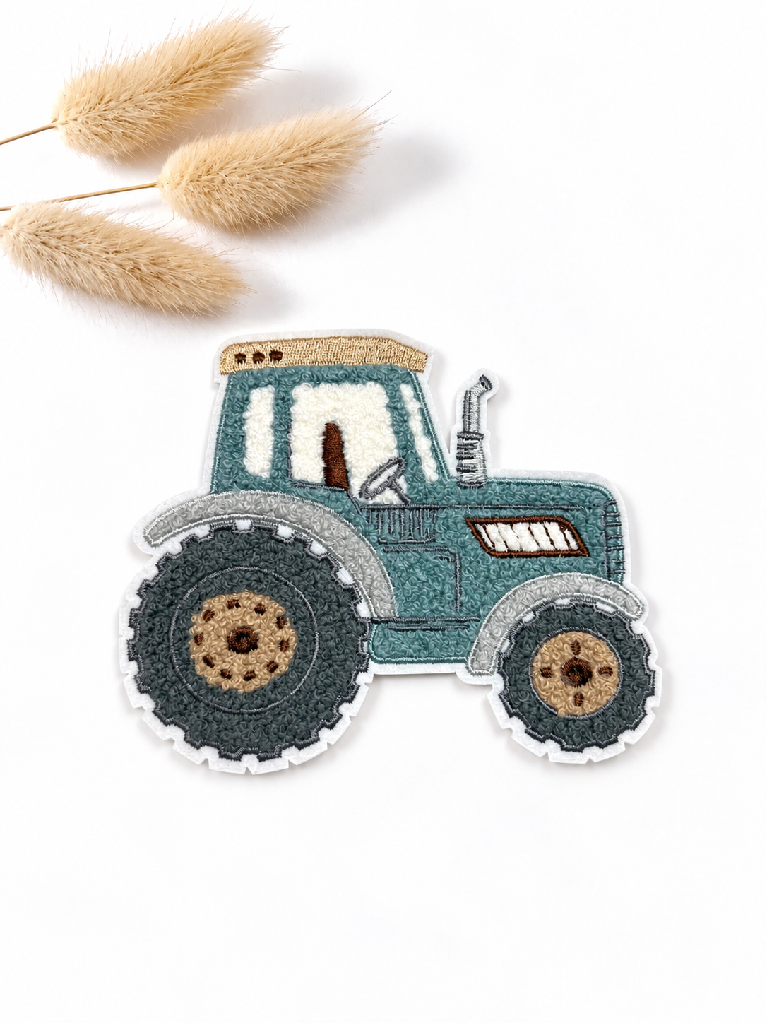 Chenille Patch: Traktorliebe | 11x12cm