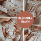 0.5m BIO French Terry Blümchen blush *STOFFÜBERSICHT*