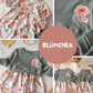 0.5m BIO French Terry Blümchen Mini