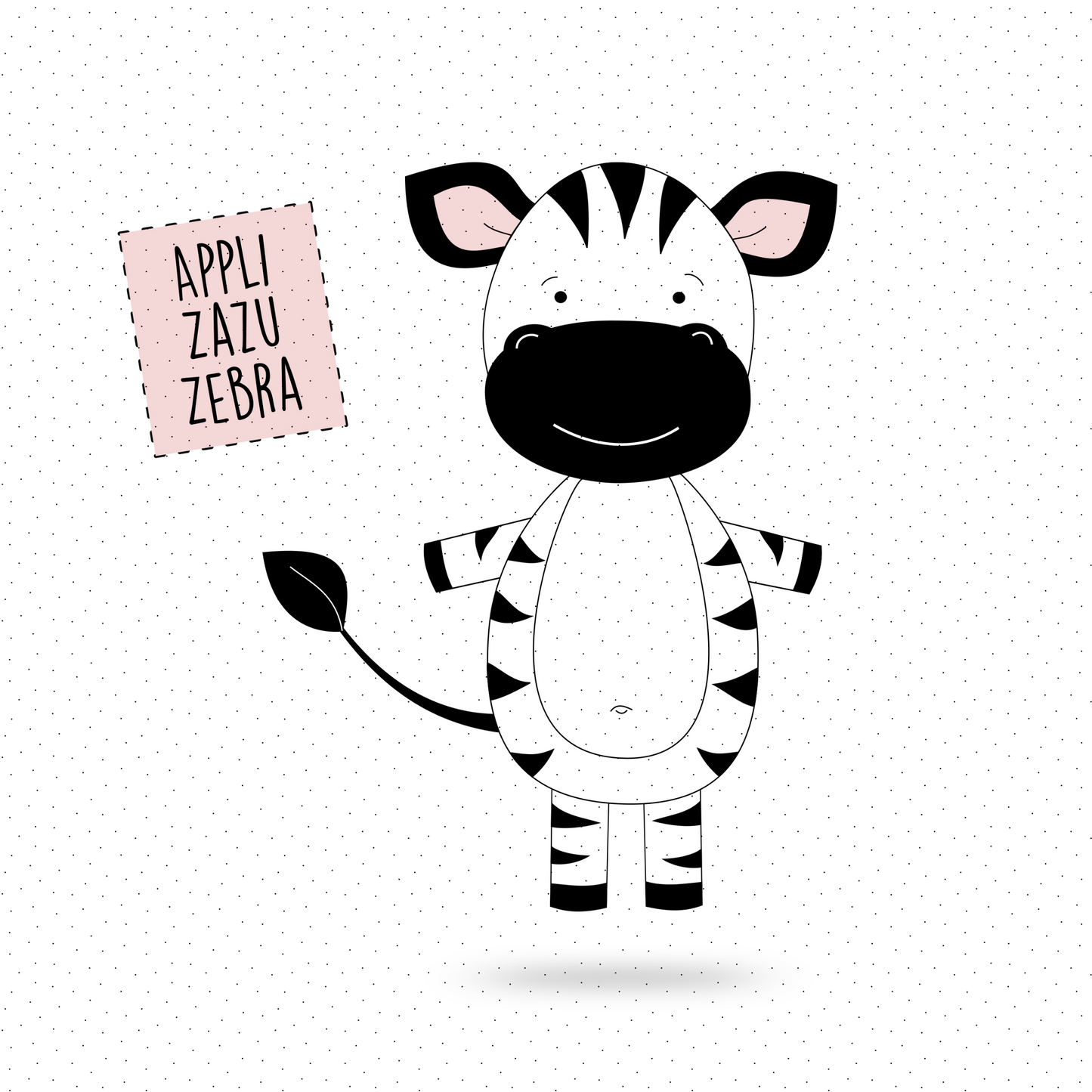 Applikationsvorlage Zazu Zebra