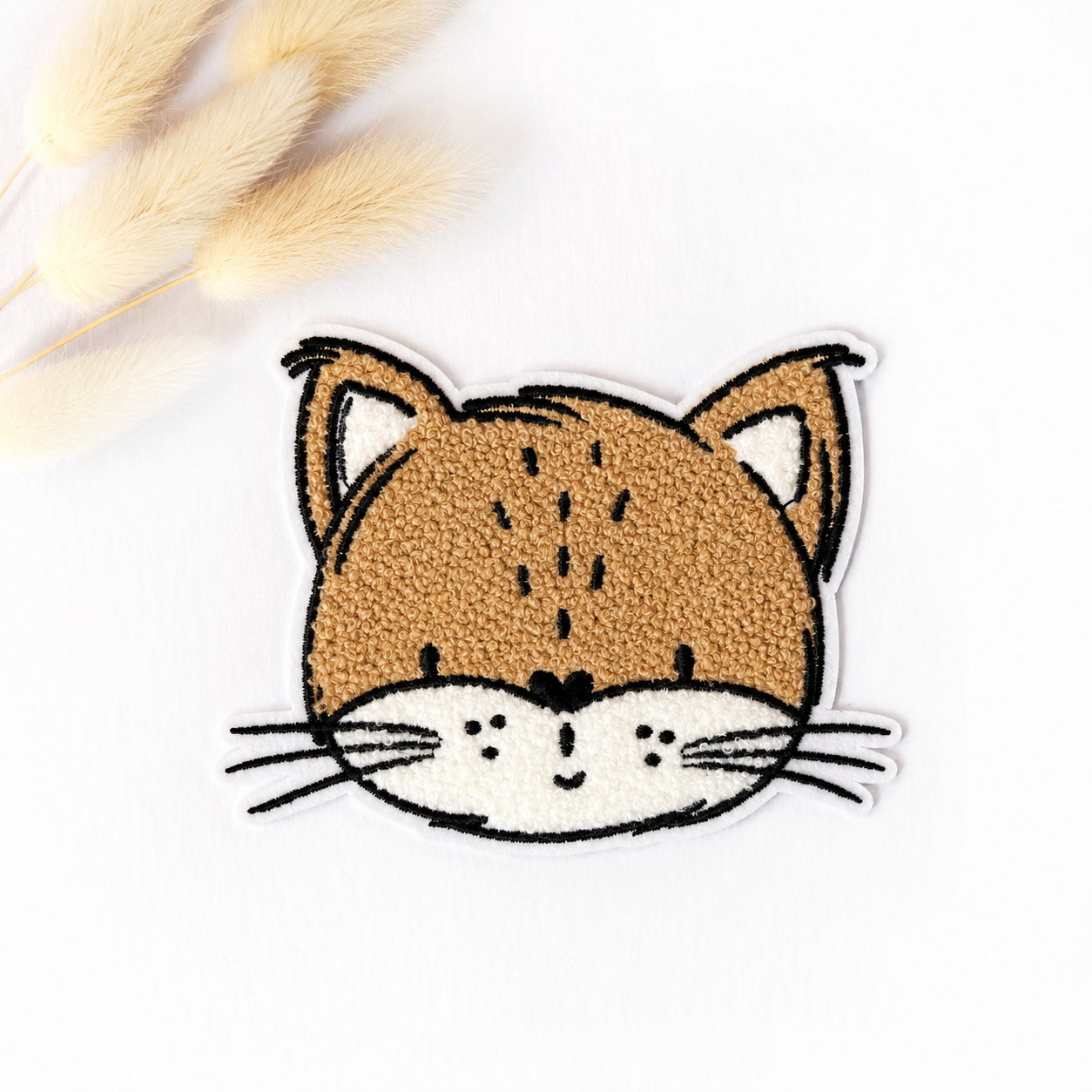 Chenille Patch: Summer Cat | 9x11cm