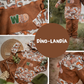 0.5m BIO French Terry Dino-Landia