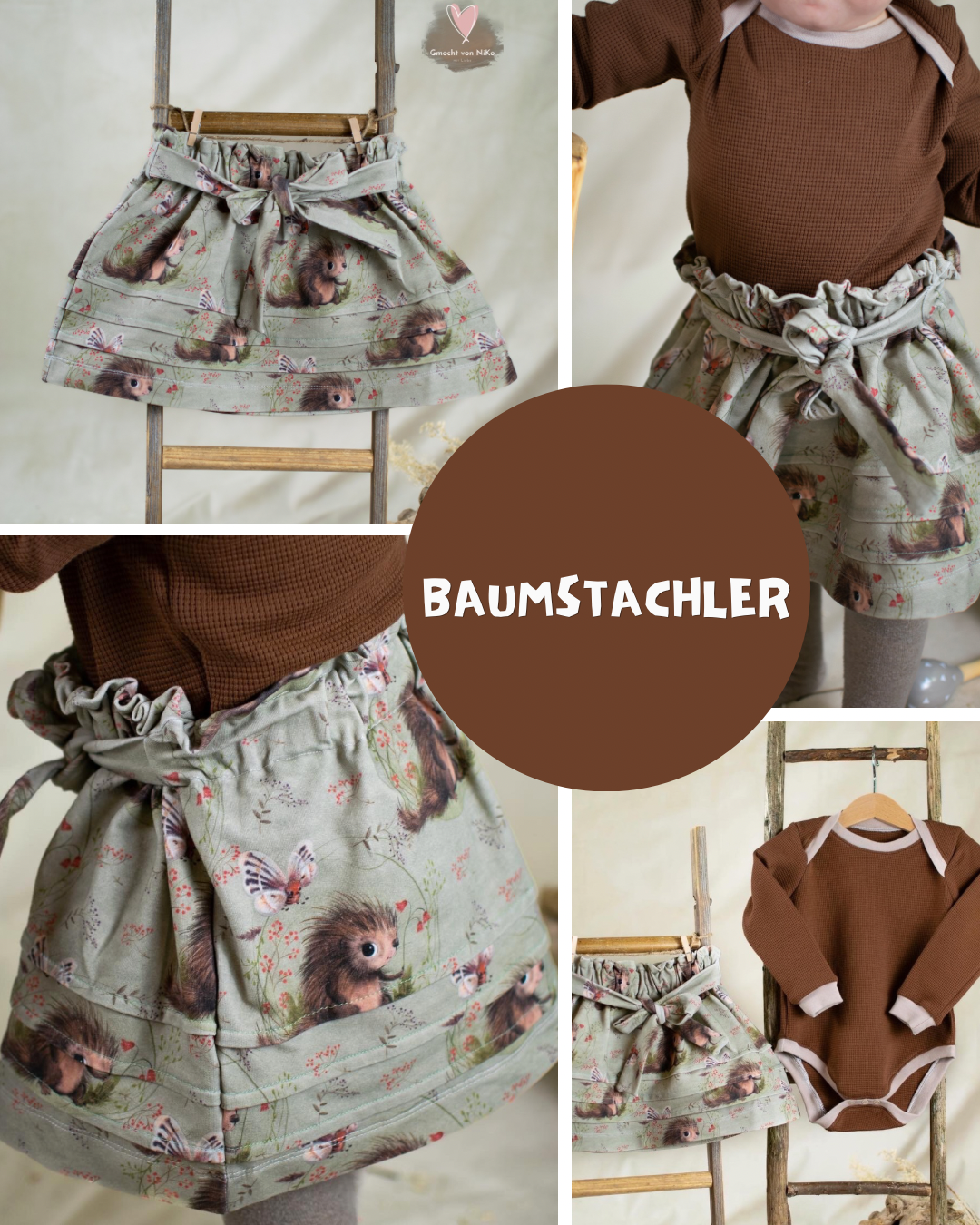 0.5m BIO French Terry Baumstachler grün *VORBESTELLUNG*