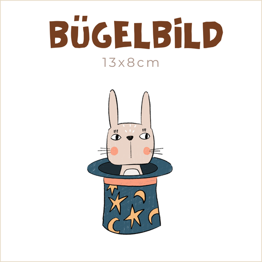 Bügelbild Abrakadabra | 13x8cm