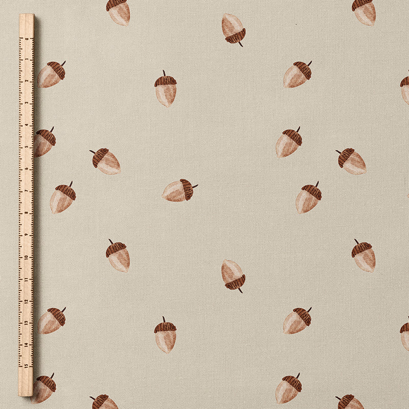 0.5m BIO French Terry Acorn tapioca *STOFFÜBERSICHT*