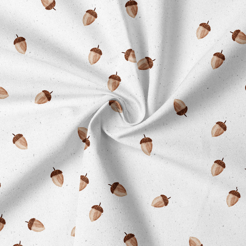 0.5m BIO French Terry Acorn white