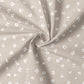 0.5m BIO French Terry Animal Print sand