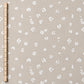 0.5m BIO French Terry Animal Print sand