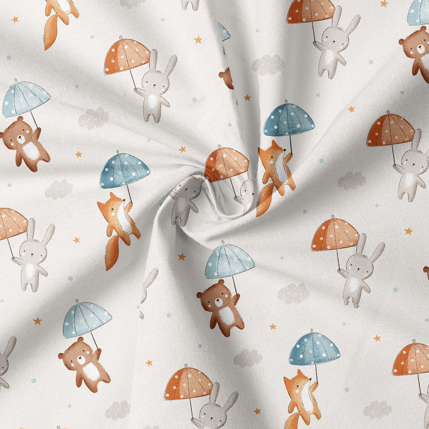 0.5m BIO French Terry Animal Umbrella *STOFFÜBERSICHT*