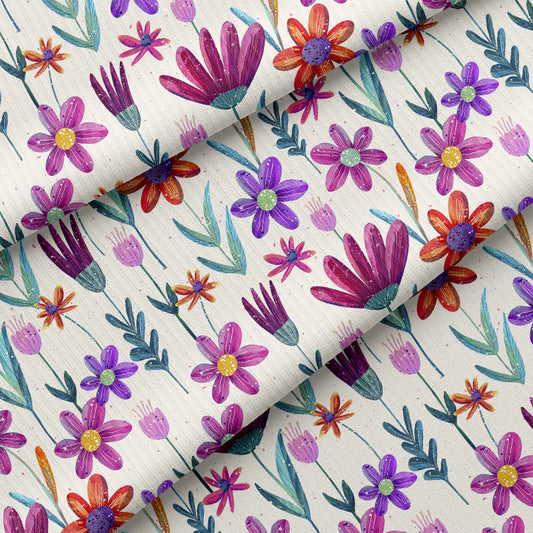 0.5m BIO Rippjersey Aquaflowers natur