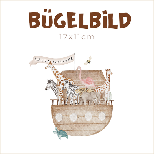 Bügelbild Arche | 12x11cm
